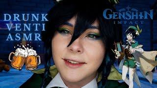 Genshin Impact ASMR | Drunk Venti During a Thunderstorm