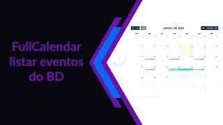 #1 - Como usar FullCalendar com PHP e listar eventos do banco de dados