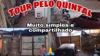 TOUR PELO QUINTAL /SIMPLES/COMPARTILHADO E PRECISA DE MUITA REFORMA