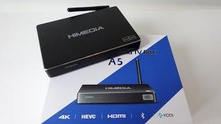 HiMEDIA A5 Android TV Box powered by Amlogic S912 Unboxing (Video)