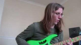 Van Halen Eruption performed by Dave Baker  on an Ibanez Jem 777 LNG