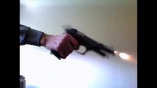 Kimar Mod. 92 AUTO, 9mm PAK blank gun, Beretta M9 replica