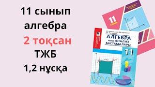 11 сынып алгебра ТЖБ БЖБ 2 тоқсан 1 нұсқа 2 нұсқа ЖАҢА НҰСҚА/ 2 тоқсан тжб алгебра 11 сынып