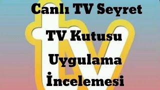 İdman TV İzle Canlı Televizyon TV Seyret TV Kutusu Uygulama İncelemesi