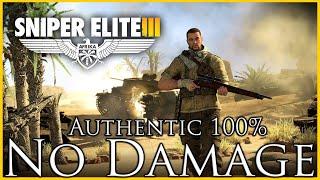 Sniper Elite 3 | 100% All Collectibles | No Damage | Authentic Difficulty