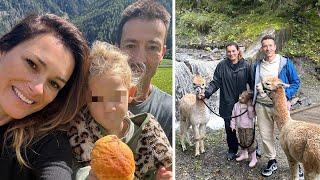 Alena Seredova in montagna mentre l'ex Gigi Buffon sposava Ilaria D'amico