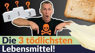 Diese 3 Lebensmittel sollten VERBOTEN werden! Viele essen sie täglich!