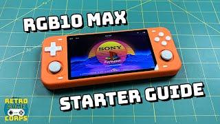 RGB10 Max Starter Guide (+ RetroOZ setup)