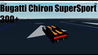 Roblox Plane Crazy tutorial Bugatti Chiron SuperSport 300+ car