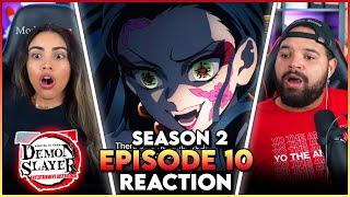 AN UPPER RANK DEMON! | Demon Slayer Season 2 Episode 10 Reaction