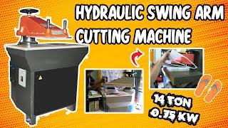 HYDRAULIC SWING ARM CUTTING MACHINE - MESIN POTONG KULIT ( YN14T )