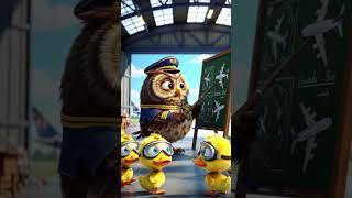Flight School with Captain Owl – Can These Chicks Learn to Fly?