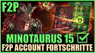 Raid: Shadow Legends | Minotaurus 15 = Check | F2P Account Fortschritte Woche 3