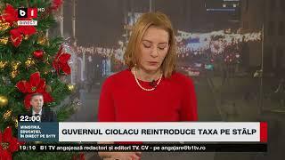 SPECIAL B1 CU ELI ROMAN. COȘMARUL ROMÂNILOR, ORDONANȚA TRENULEȚ. BUGETARI DE LUX, PRIME COLOSALE P2