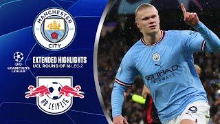 Man. City vs. RB Leipzig: Extended Highlights | UCL Round of 16 - Leg 2 | CBS Sports Golazo