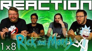 Rick and Morty 1x8 REACTION!! "Rixty Minutes"