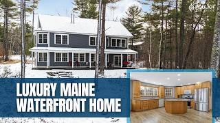 Luxury Maine Waterfront Home | Central Maine Lakefront Living | Maine Real Estate