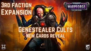 Genestealer Cults NEW CARDS REVEAL || Warhammer 40K: Warpforge