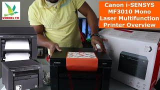 Canon i-SENSYS MF3010 Mono Laser Multifunction Printer Overview