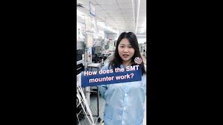 How does the SMT pick and place machine work?