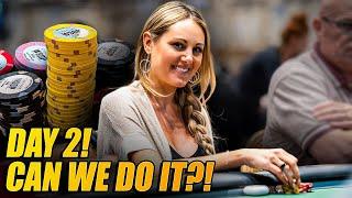 I have a shot at $436k  & the WSOP GOLD BRACELET. Can we do it?!