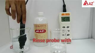 AZ 84051 combo pH/EC/DO meter calibration and maintenance