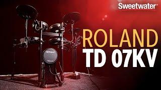 Roland V-Drums TD-07KV Electronic Drum Set Demo