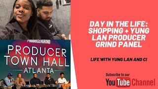 DAY IN THE LIFE: Shopping in ATL + Yung Lan Producer Grind Panel (Vlog 3)