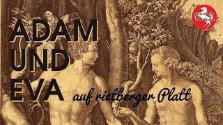 Mundart Westfalen - "Adam und Eva" von Heinrich Ridder