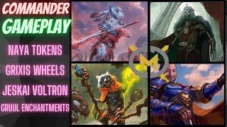 Commander Game - Baylen, Nekusar, Sheldon, Bello - EDH Gameplay MTG Magic the Gathering