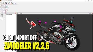 CARA IMPORT DFF KE ZMODELER PC - GTA SA