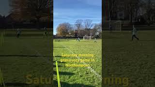 We braved the cold to watch some youth grassroots football this morning #football #grassroots #short