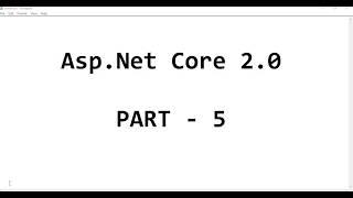 Use of OnPost Method and save data to DB table  using Asp.net core 2.0 - PART 5