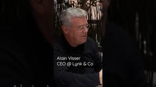 Miss GoElectric with Lynk & Co CEO Alain Visser