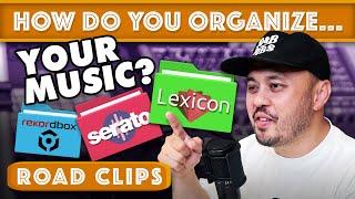 DJ's, How Do You Organize Your Music?? | R.O.A.D. CLIPS