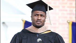 Stevie Baggs Jr gives a riveting commencement speech to Rust College