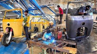 Amazing Making Process of Auto Rickshaw|How Tuktuk Rickshaw Manufactured in Factory |