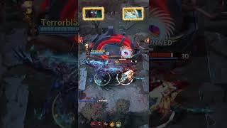 Terrorblade VS Naga Siren - Dota 2 Fighter #shorts #dota2 #dota2gameplay #dotafight #dota