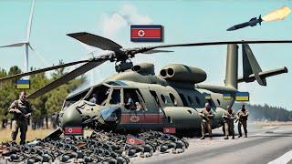 22 Mi-8 helicopters carrying North Korean soldiers, destroyed by Ukraine! | See what happens