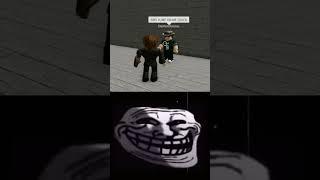 Not all heroes wear capes.. (Troll Face Meme) #roblox #shorts #trollface