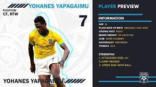 YOHANES YAPAGAIMU - VIDEO PROFILE- ALUMNI BATCH 2009 PFA-(UPDATE JUNE 2025)