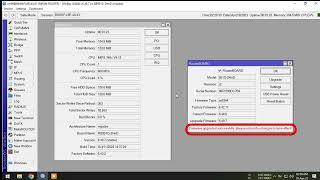 Update system packages and firmware on mikrotik