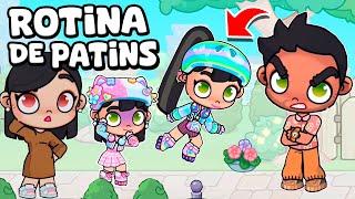 ROTINA DIA DE PATINS | AVATAR WORLD ROTINAS E HISTÓRIAS