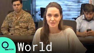 Angelina Jolie Makes Surprise Visit to Flood-Affected Pakistan