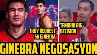 GINEBRA TROY ROSARIO NEGOSASYON SA GINEBRA BIG TIME REQUEST | TENORIO BIG DESISYON GINEBRA