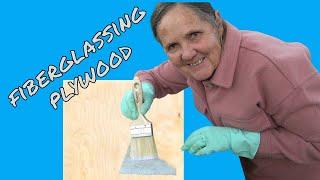 FIBERGLASSING PLYWOOD