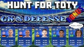 [BONUS] к Pack Opening в поисках TOTY GK&DEF |FifaVzor|