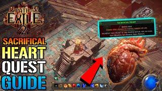 Path Of Exile 2: "Sacrificial Heart" Quest Guide! How To Get 2 FREE Passive Points In ACT 3