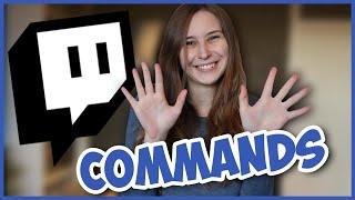 10 Most Important Twitch Commands