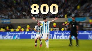 Lionel Messi ● All 800 Goals in Career ● With Commentaries